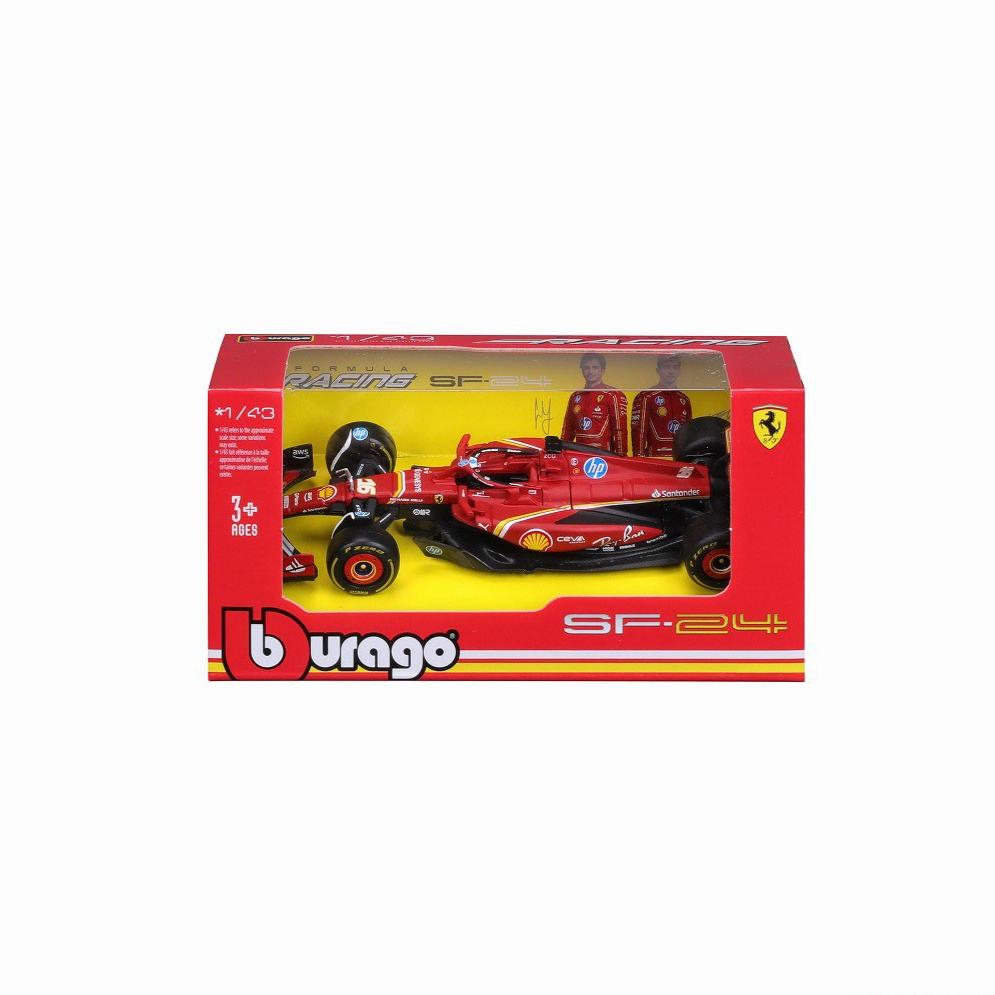 Miniatura 1:43 Scuderia Ferrari SF24 (2024) - 13cm