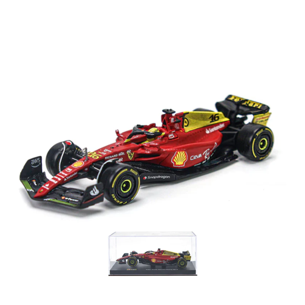 Miniatura 1:43 Scuderia Ferrari F1-75th Edição Especial (2022) - 13cm