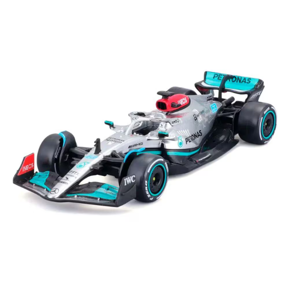 Miniatura 1:43 Mercedes AMG Petronas W13 (2022) - 13cm