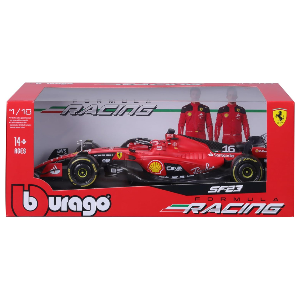 Miniatura 1:18 Ferrari SF23 (2023) - 34,5cm