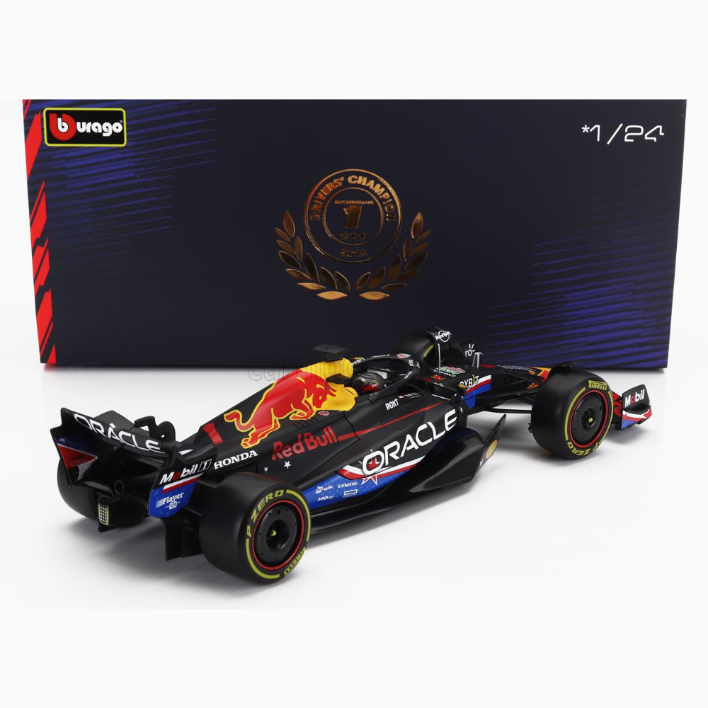Miniatura 1:24 Red Bull Racing RB19 GP dos Estados unidos (2023) - 24cm