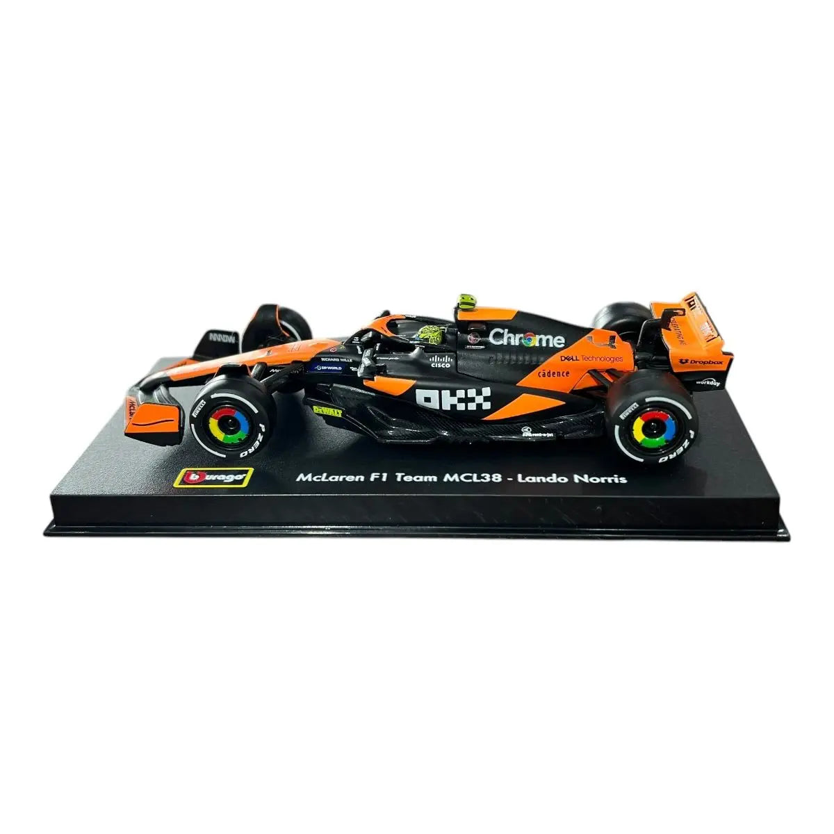 Miniatura 1:43 Mclaren MCL38 (2024) - 13cm