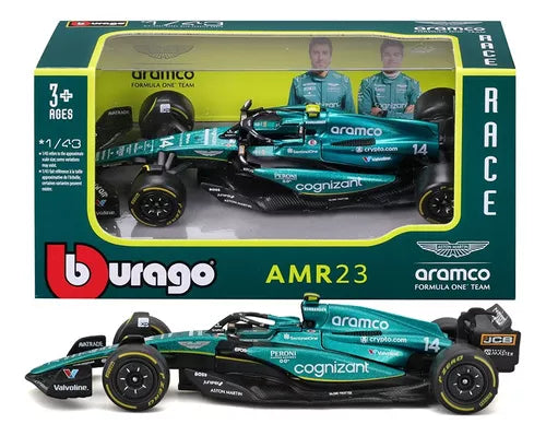 Miniatura 1:43 Aston Martin AMR23 (2023) - 13cm