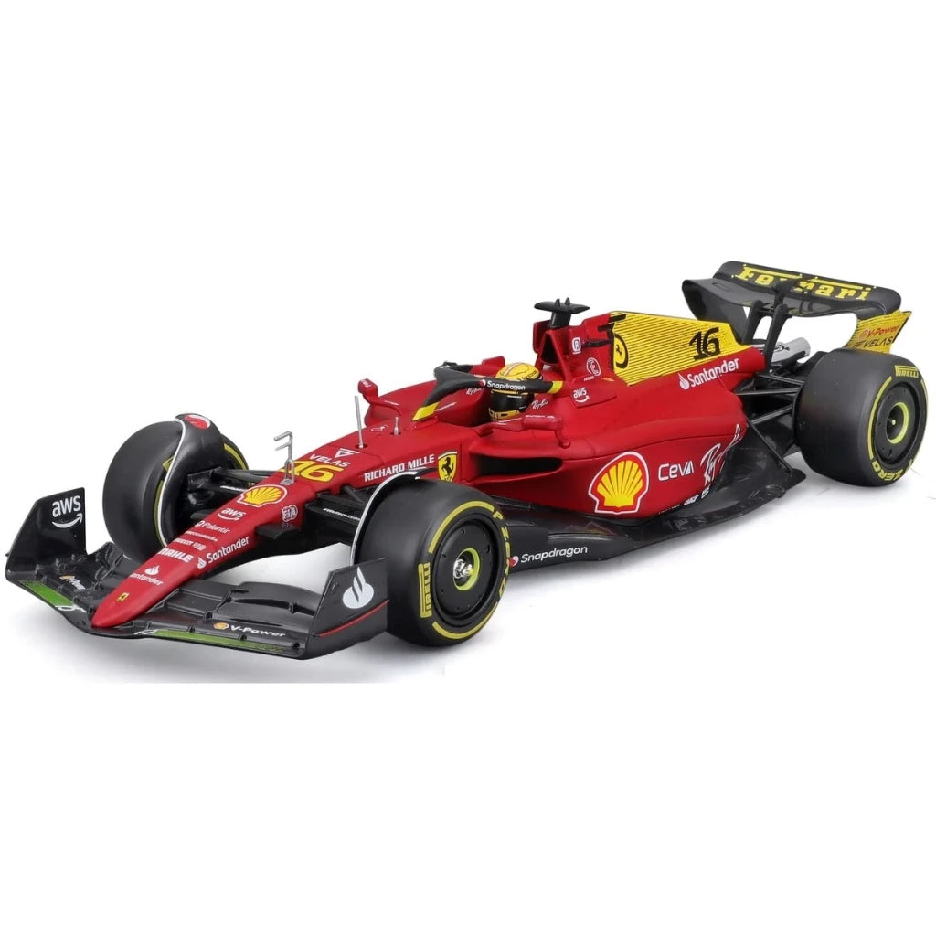 Miniatura 1:24 Scuderia Ferrari F1-75th Edição Especial (2022) - 24cm