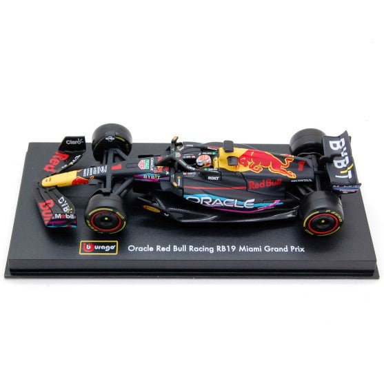 Miniatura 1:43 Red Bull Racing RB19 Edição Miami (2023) - 13cm
