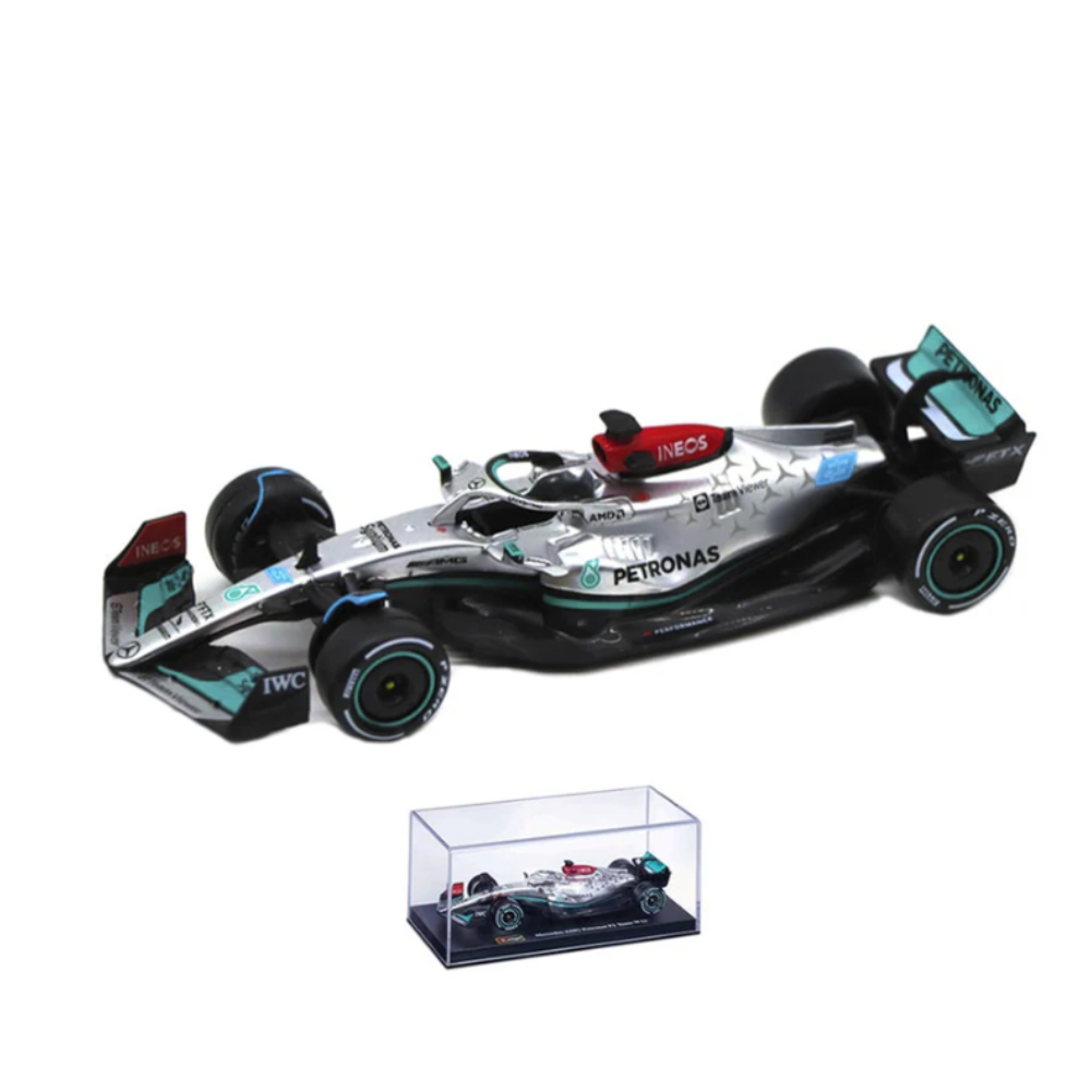 Miniatura 1:43 Mercedes AMG Petronas W13 (2022) - 13cm