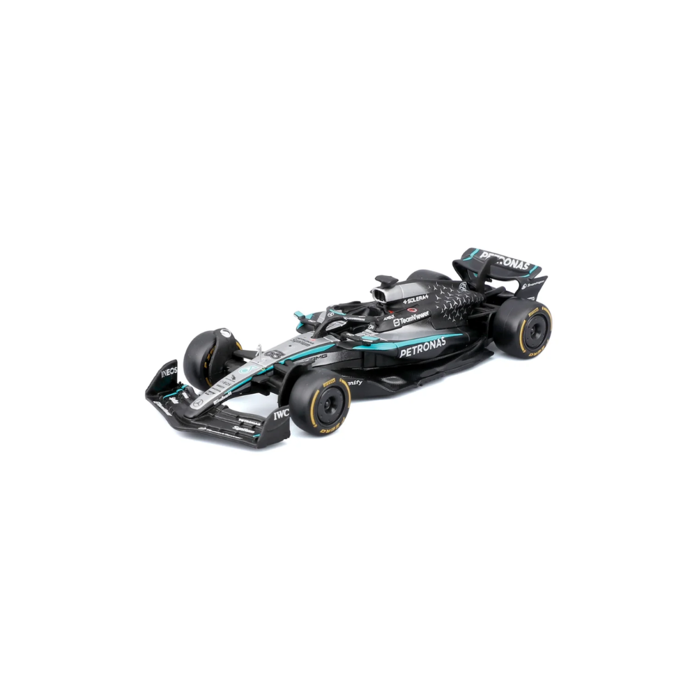 Miniatura 1:43 Mercedes AMG Petronas W16 (2025) - 13cm