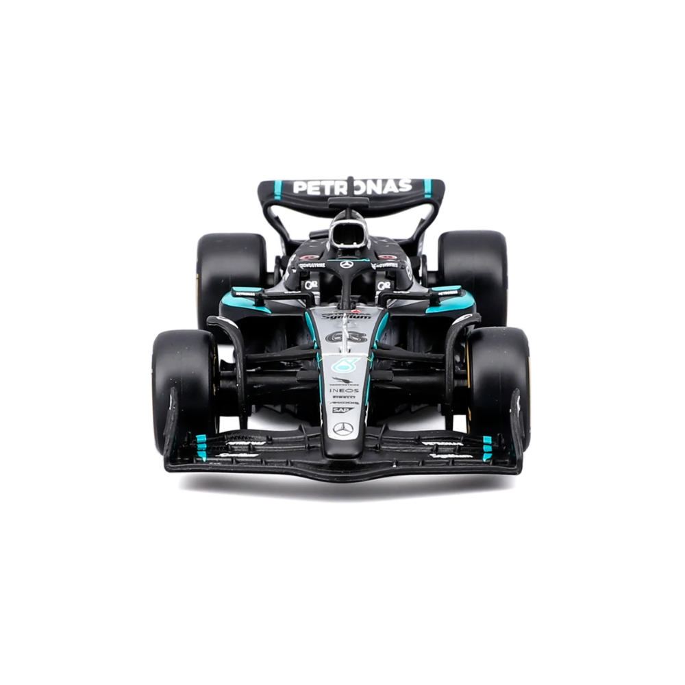 Miniatura 1:43 Mercedes AMG Petronas W16 (2025) - 13cm