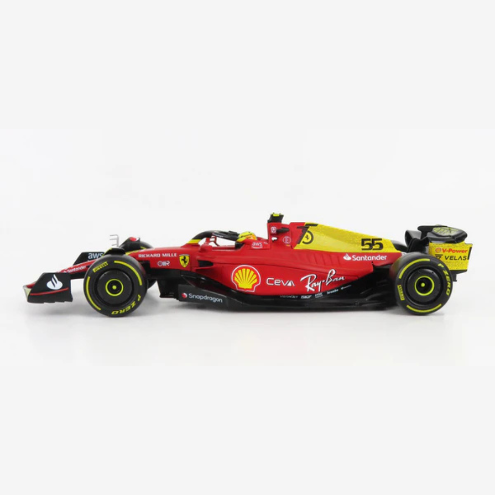 Miniatura 1:18 Scuderia Ferrari F1-75th Edição Especial (2022) - 34,5cm