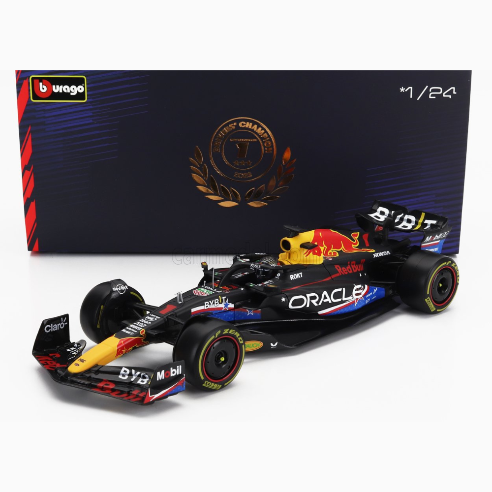 Miniatura 1:24 Red Bull Racing RB19 GP dos Estados unidos (2023) - 24cm