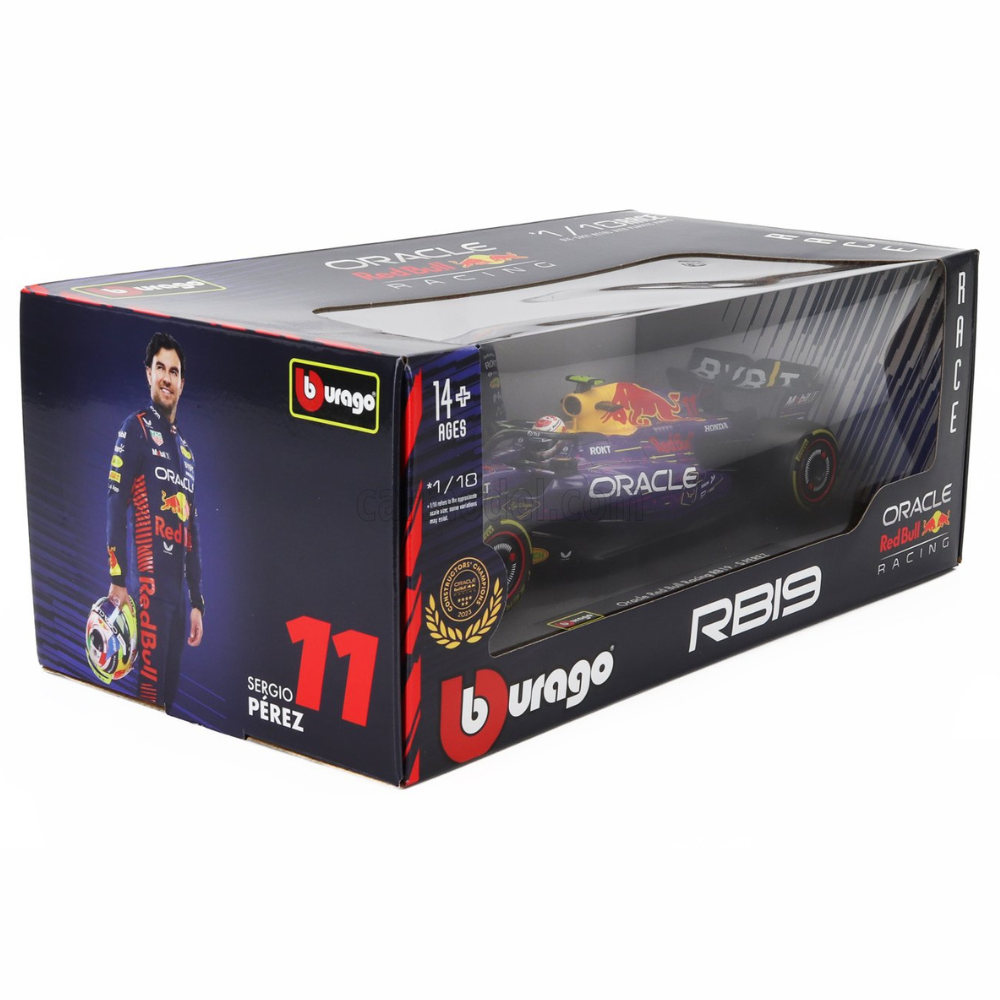 Miniatura 1:18 Red Bull Racing RB19 Las vegas (2023) - 34,5cm