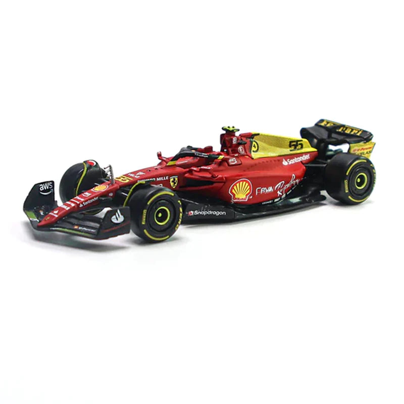 Miniatura 1:43 Scuderia Ferrari F1-75th Edição Especial (2022) - 13cm