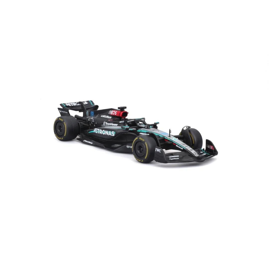 Miniatura 1:43 Mercedes AMG Petronas W15 (2024) - 13cm