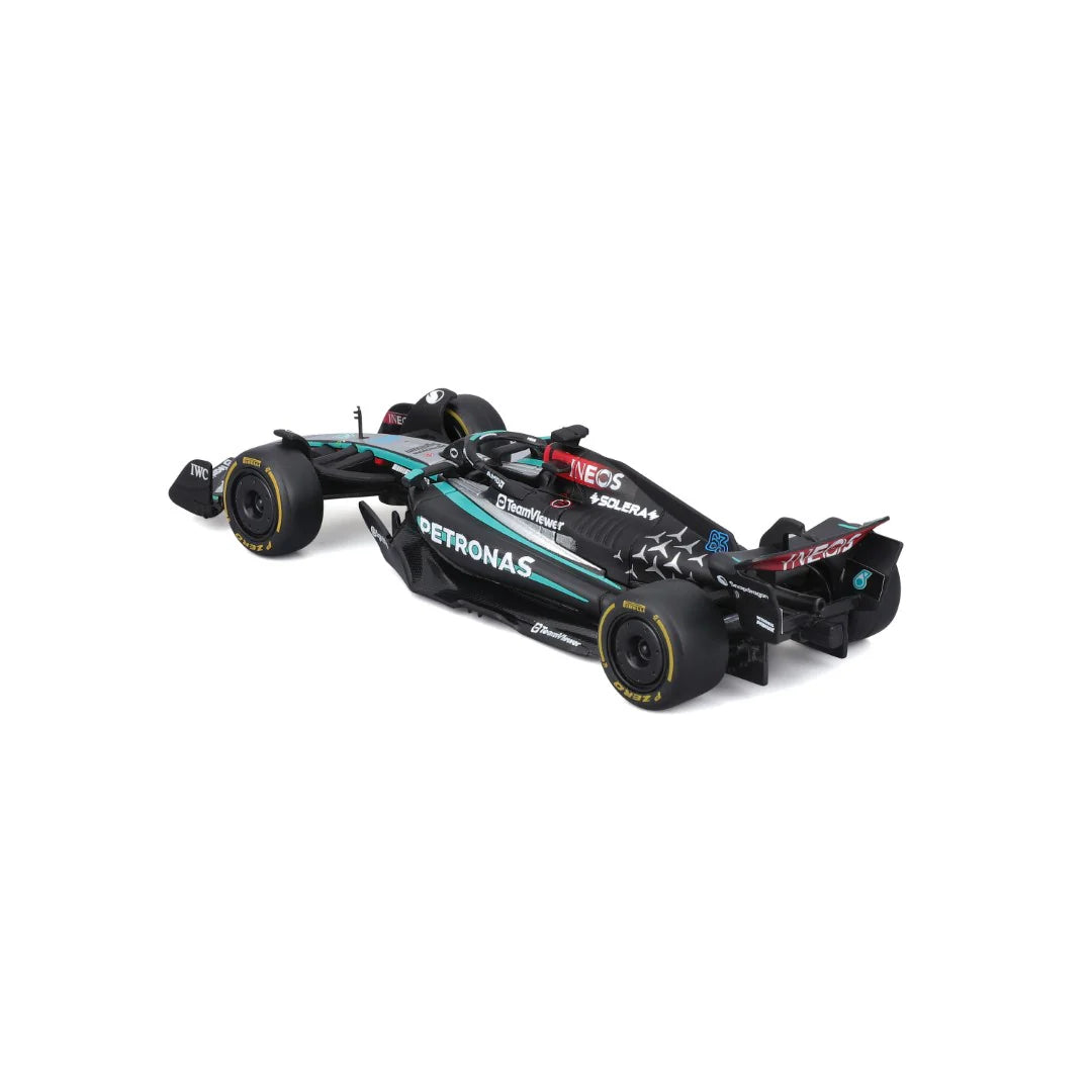 Miniatura 1:43 Mercedes AMG Petronas W15 (2024) - 13cm