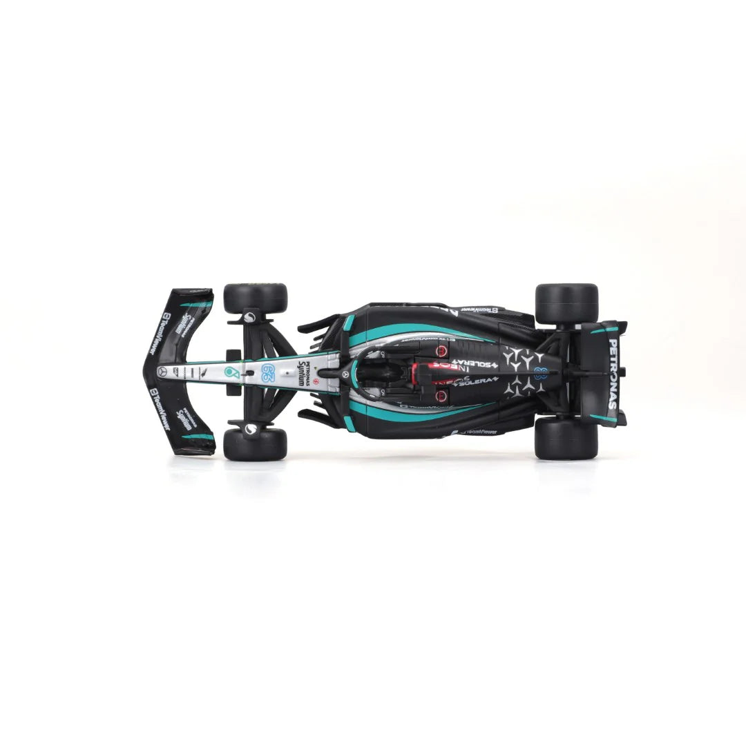 Miniatura 1:43 Mercedes AMG Petronas W15 (2024) - 13cm