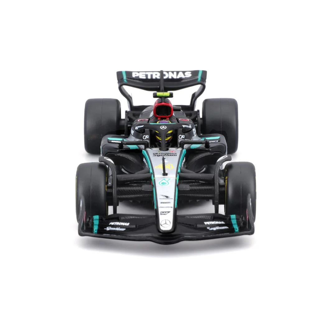 Miniatura 1:43 Mercedes AMG Petronas W15 (2024) - 13cm
