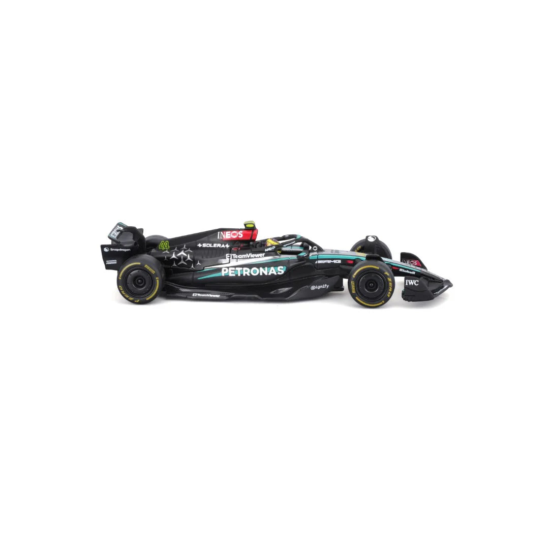 Miniatura 1:43 Mercedes AMG Petronas W15 (2024) - 13cm