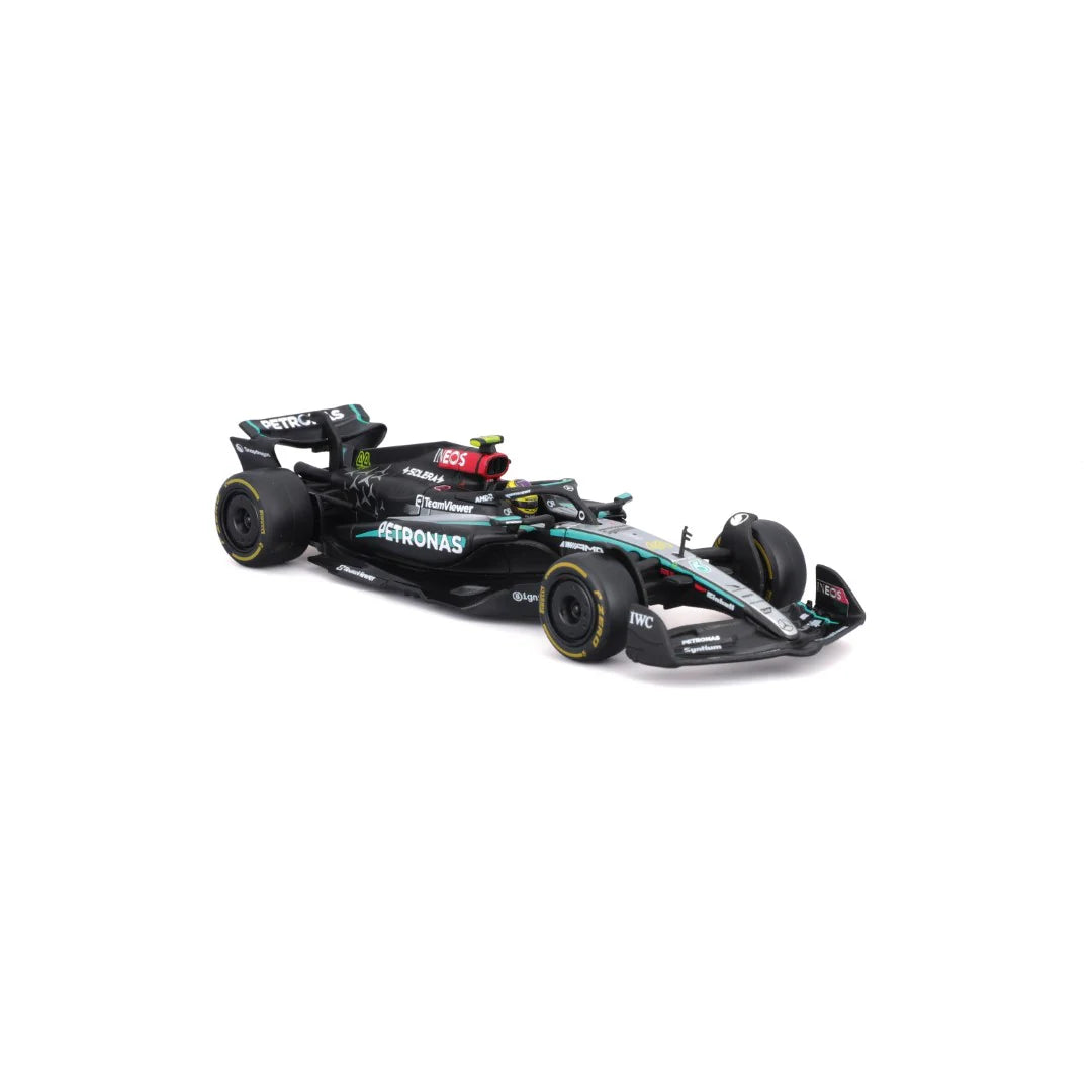 Miniatura 1:43 Mercedes AMG Petronas W15 (2024) - 13cm