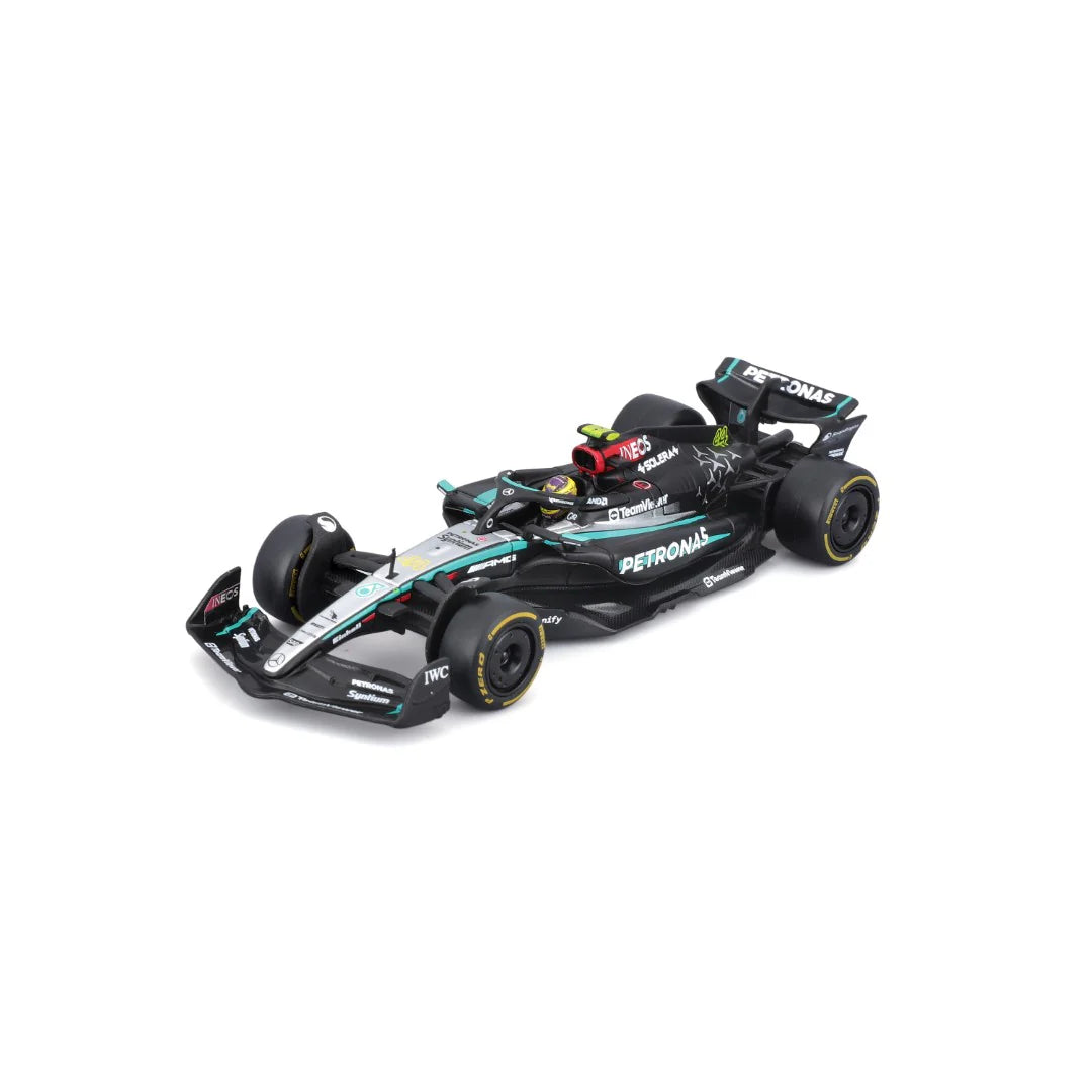Miniatura 1:43 Mercedes AMG Petronas W15 (2024) - 13cm