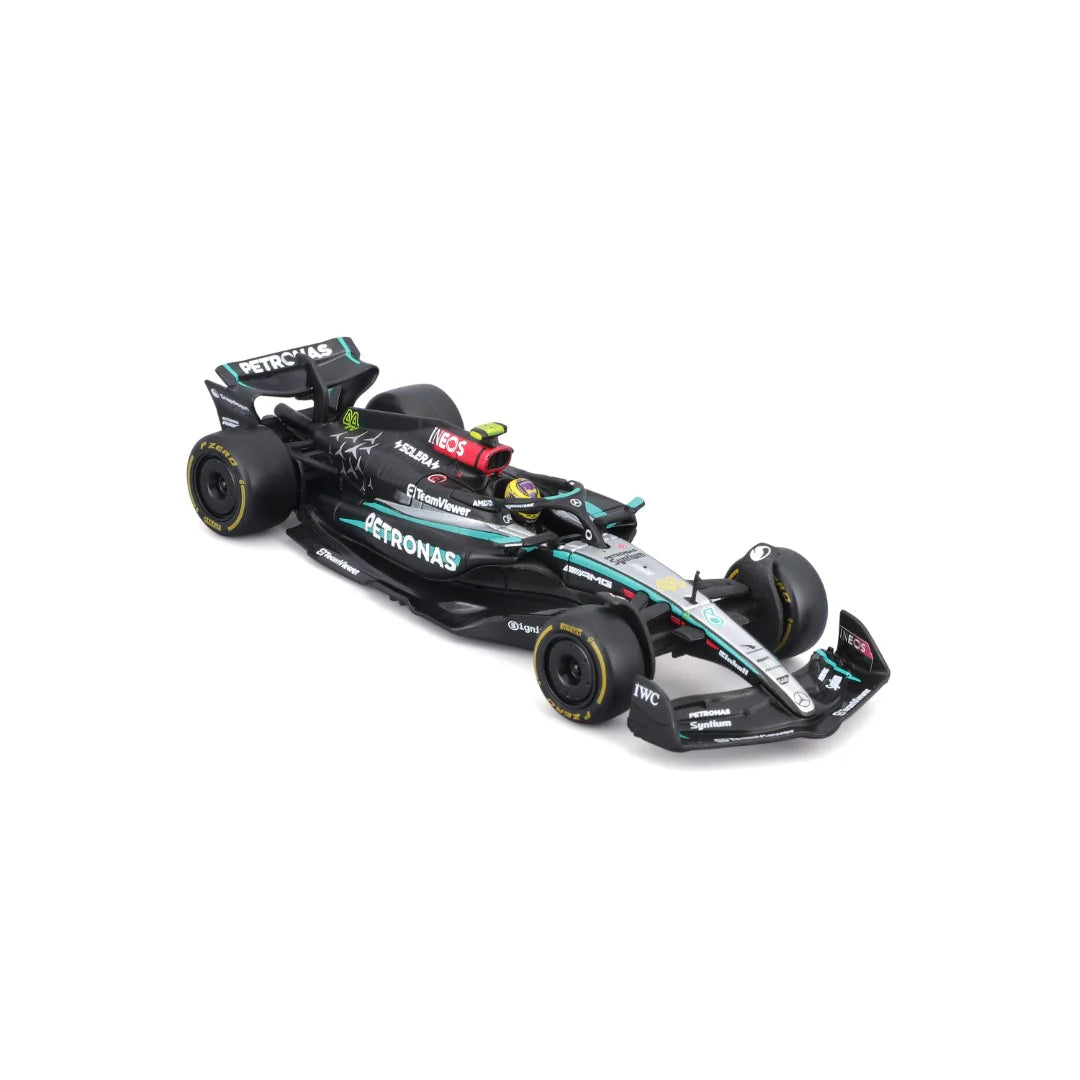 Miniatura 1:43 Mercedes AMG Petronas W15 (2024) - 13cm